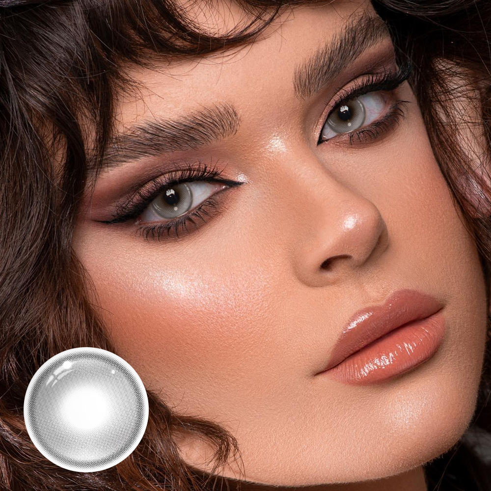 Yara Flowing Madien Gray Coloured Contact Lenses